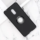Для Nokia 6 2017 задний кольцевой держатель Кронштейн чехол для телефона ТПУ Мягкие силиконовые чехлы для Nokia6 TA-1021 TA-1033 TA-1000