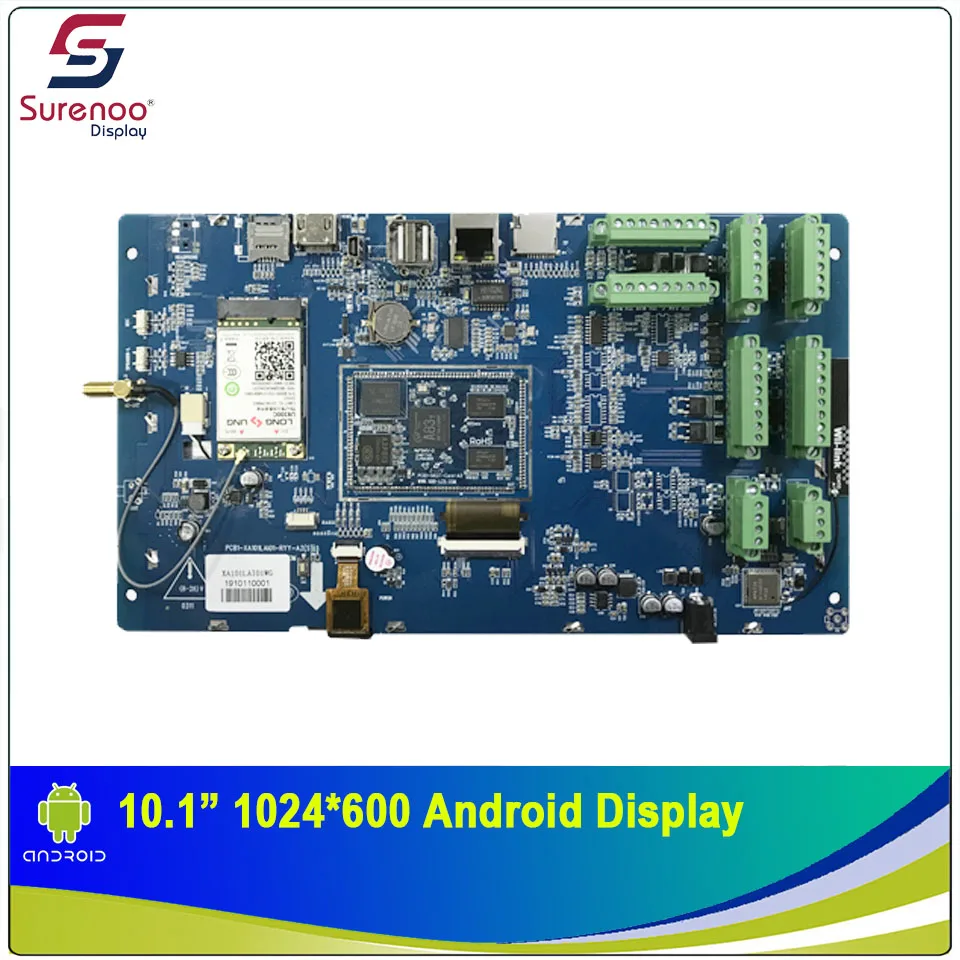 10 1 &quot1024X600 Android промышленный Wi-Fi 4G IPS TFT ЖК-экран модуль с w/Мультисенсорная