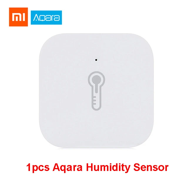 Humidity Sensor Xiaomi Aqara комплекты умного дома шлюз 3 хаб камера настенный беспроводной переключатель двери окна сенсор дверной звонок беспроводной релейный модуль домашний комплект - Цвет: Humidity Sensor