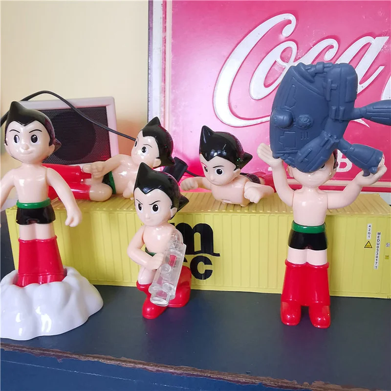 Аниме кавайная кукла могучий Atom экшн-фигурка модели Astroboy Boy Girl Kids Коллекция