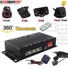 Автомобильный видеорегистратор Koorinwoo, интеллектуальная камера заднего вида с функцией записи 360 циклов, 4 триггера, 64 ГБ, SD, для камеры переднего левого и правого вида