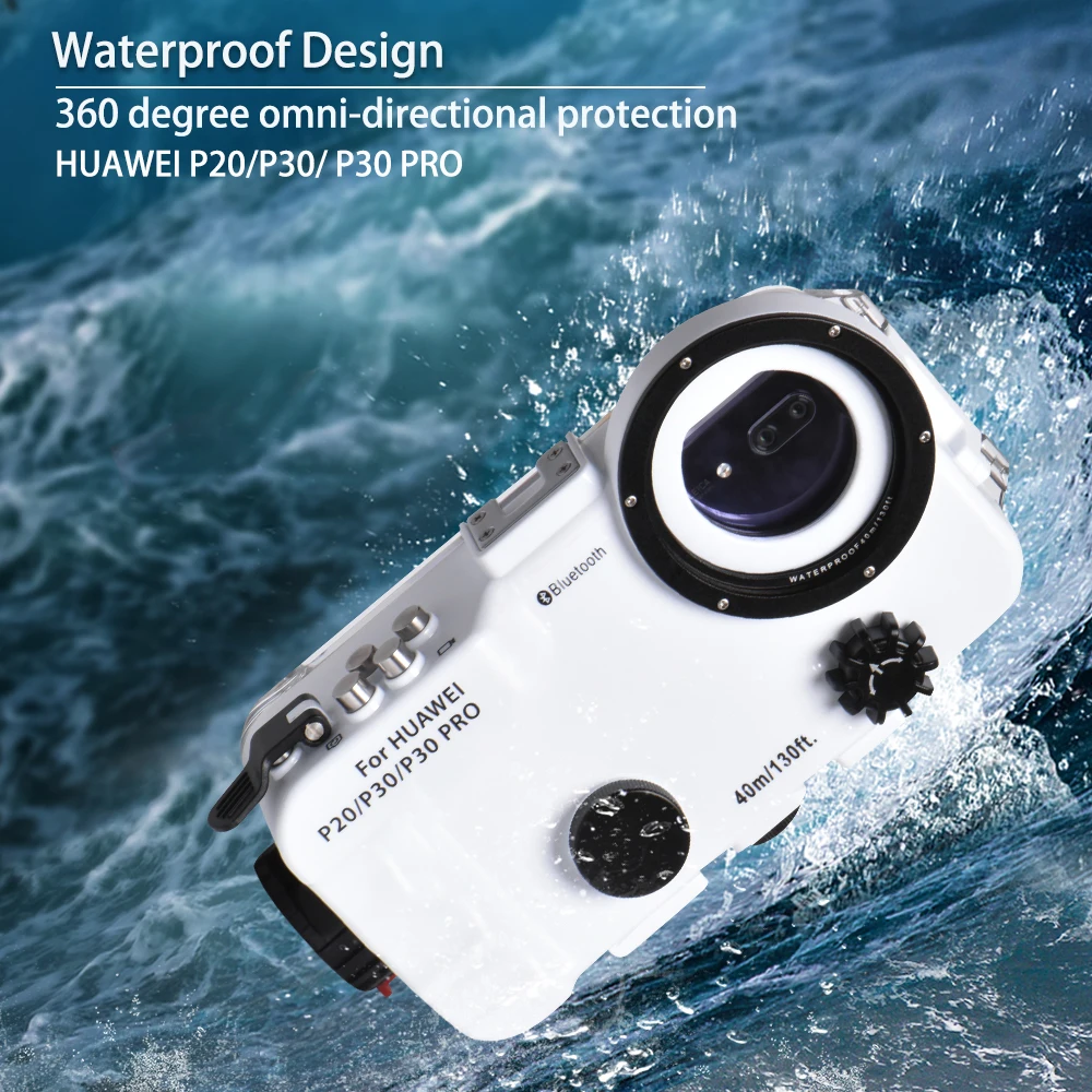 Водонепроницаемый чехол для телефона для HuaWei P20 P30 P30PRO дайвинг мобильный телефон сумка под водой 40 м защитный чехол для сотового телефона 1 шт