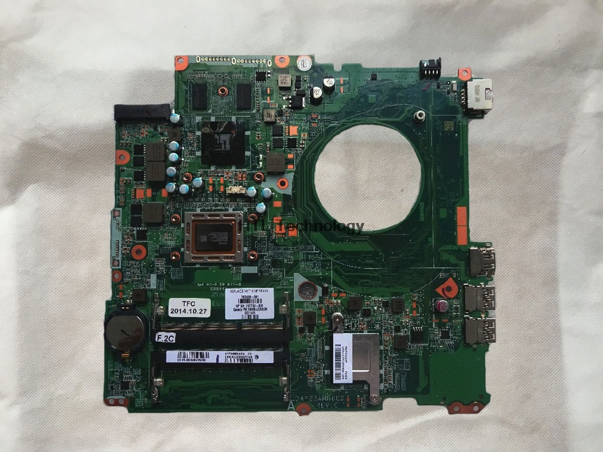 Материнская плата для ноутбука HP Pavilion 17 F 763428 501 001 аккумулятор большой емкости