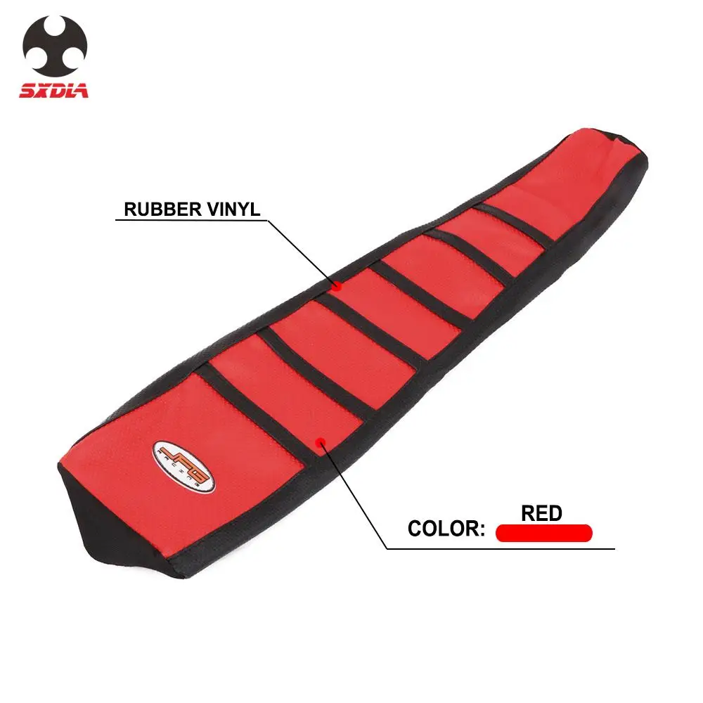 

Motorcycle Gripper Rubber Soft Seat Cover For HONDA CR125R CR 125R 1991 1992 CR250R CR 250R 1990 1991 CR500R CR 500R 91-01