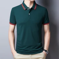 2020 summer new trend mens fashion casual short sleeve cotton polo shirt business gentleman clothing polo shirt