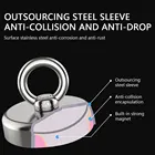 Неодимовый магнит, супер сильный горшок, рыболовные магниты, неодимовый Круглый Мощный магнит для поиска, магнитный крючок для морской рыбалки