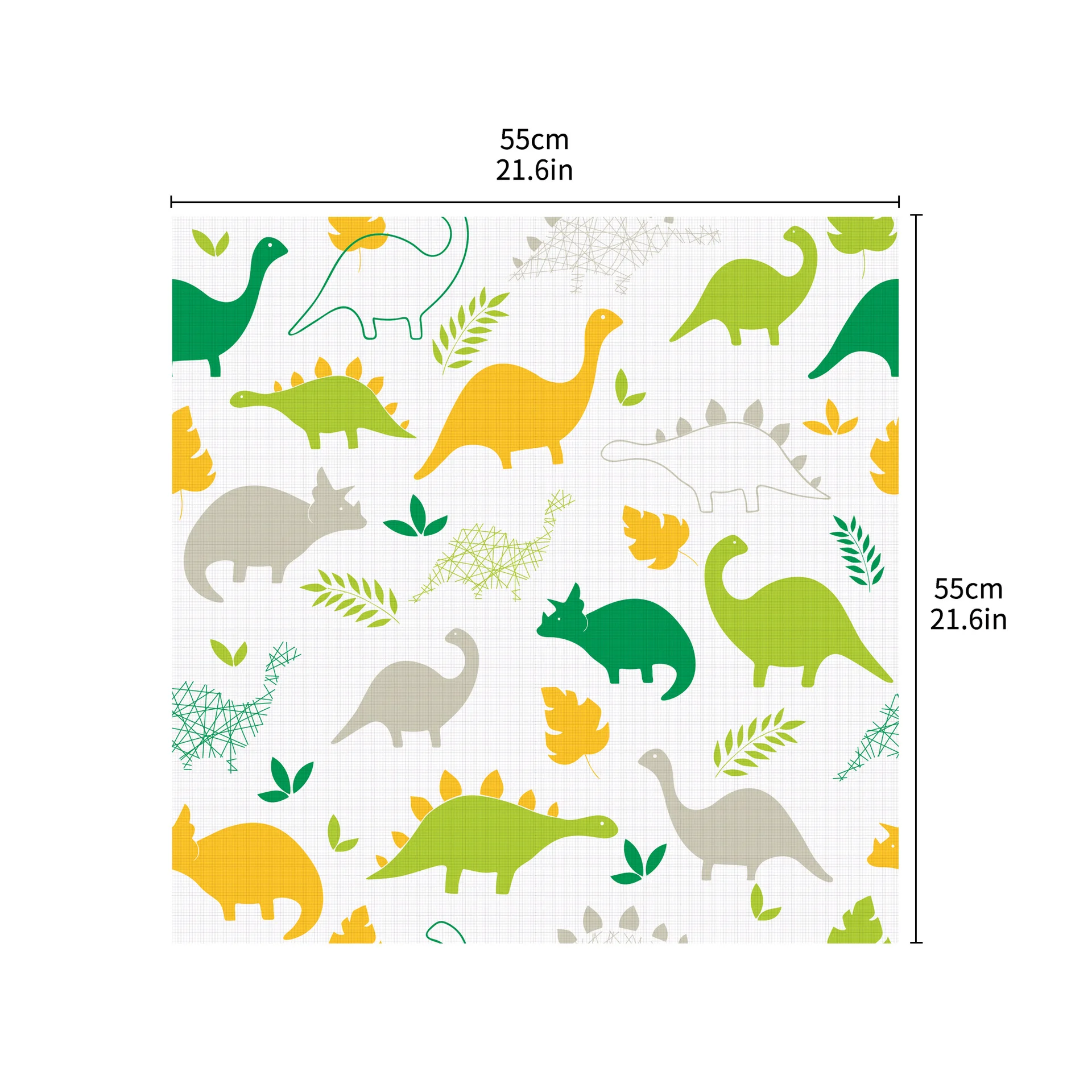 Детские наклейки с динозавром из мультфильма водонепроницаемые и