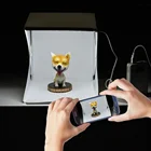 Портативный складной светодиодный Фотофон софтбокс с лампой для фотосъемки для фотостудии для фотографии для YouTube