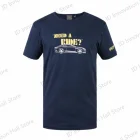 Летняя Новинка 2021, Мужская футболка Aston Martin серии 007, темно-синяя футболка с 3D принтом для мужчин и женщин, Спортивная дышащая футболка с коротким рукавом