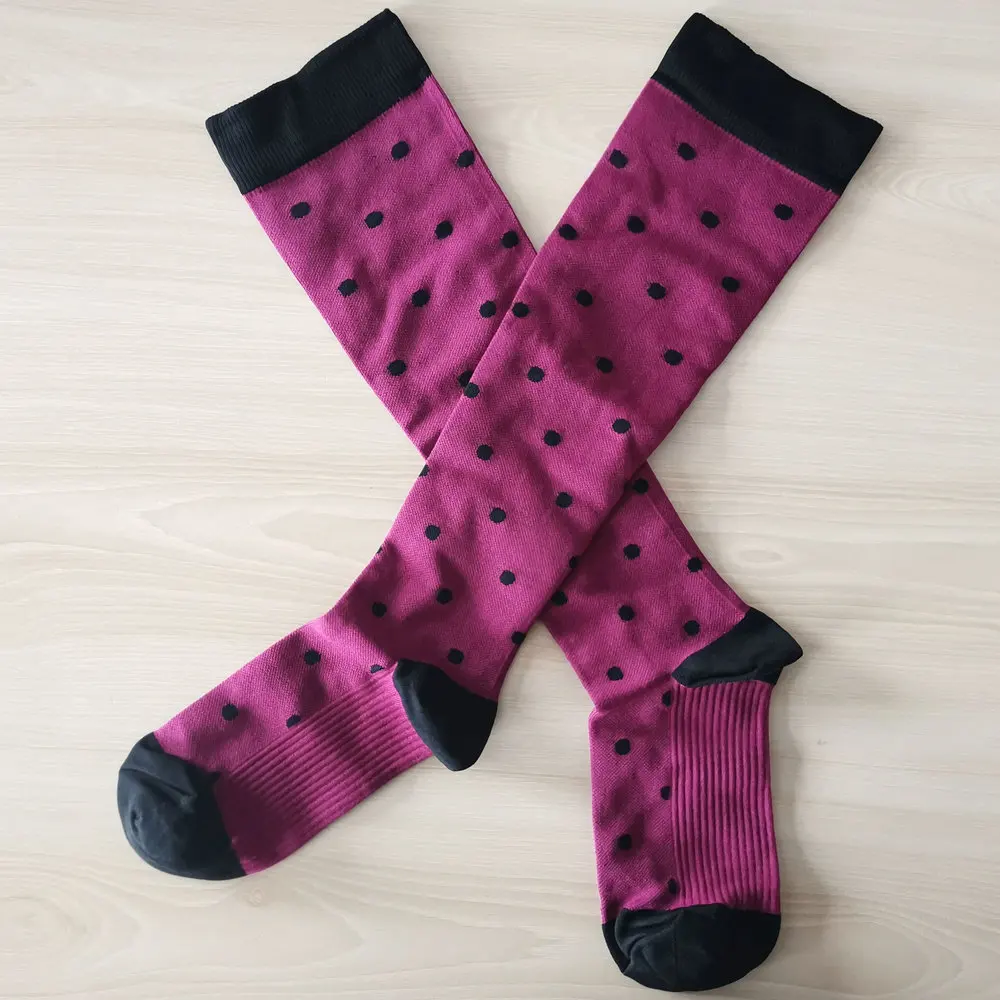 

Outdoor Sports Compression Socks for Men and Women Multicolor Elastic Calf Protection Stockings Riding Climbing Compression Sock