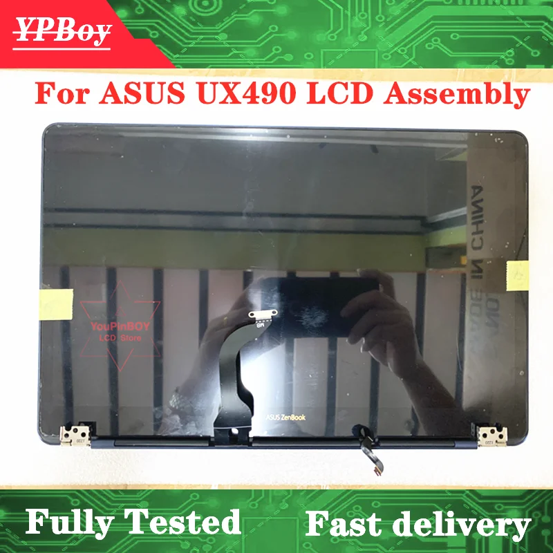 14 0 &quotдля ASUS ZenBook 3 Deluxe UX490UA UX490U UX490UAR UX490 ноутбук ЖК экран цифровой замена сборка