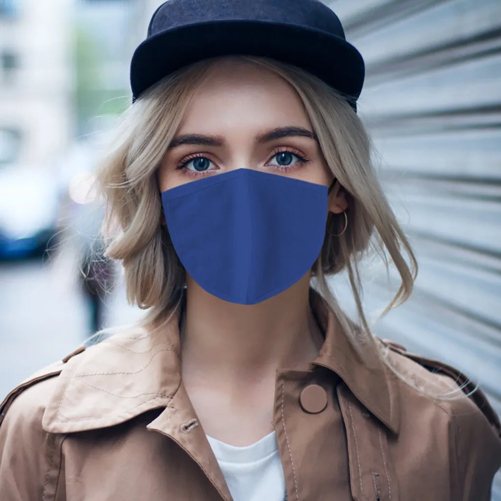 Женская моющаяся маска для лица с принтом взрослых и женщин защищающая от дымки