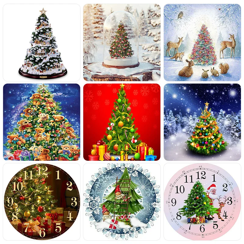 

25*25cm 5d DIY Diamond Painting Full Of Diamond Christmas Tree Christmas Tree As A Gift