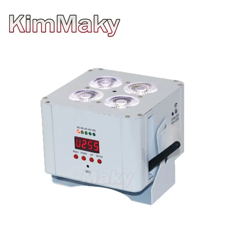 Maky сценический светильник 10 шт. светодиодный для зарядки с дистанционным