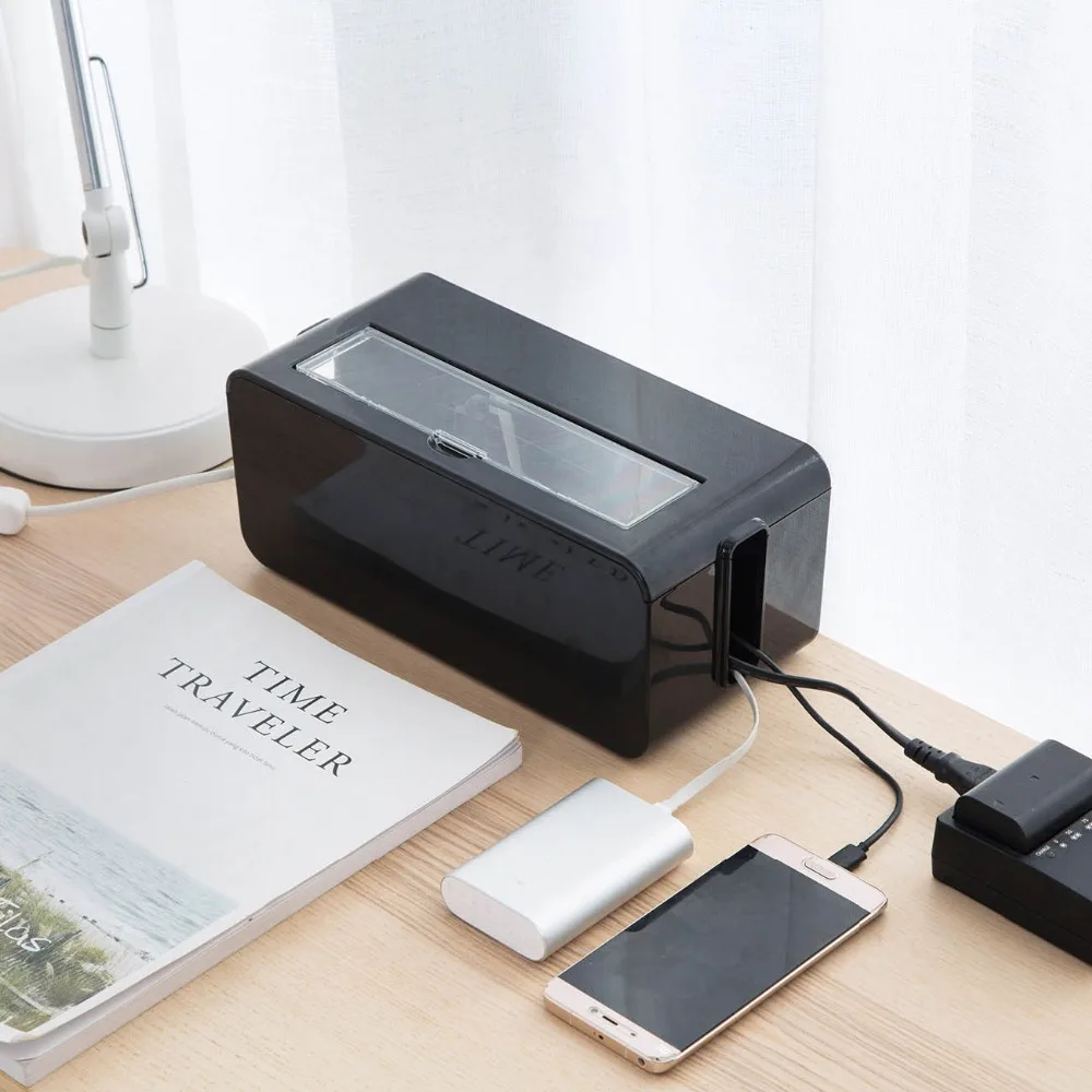 Видимый проволока из нержавеющей стали рулон Пластик коробка для Мощность