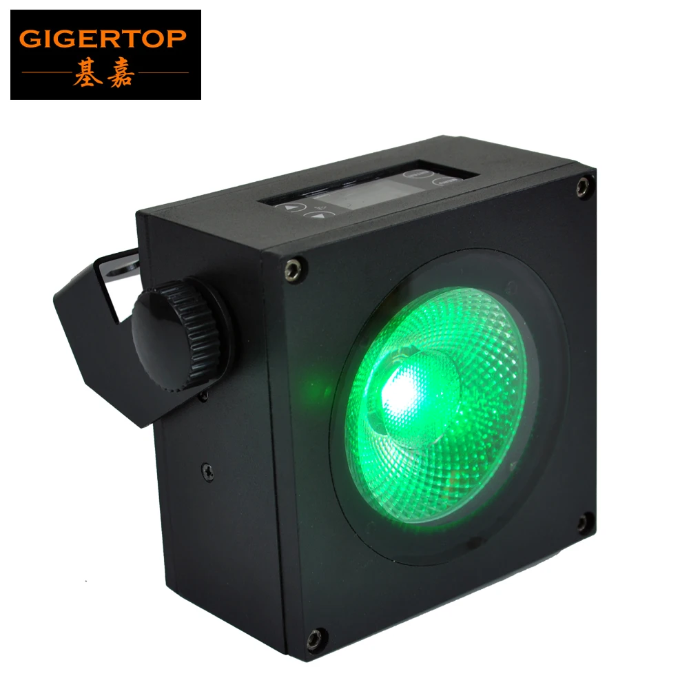 Gigertop 1x30 Вт точечный луч эффект батареи беспроводные Уличные светодиодные DMX стандартные Свет профессиональное сценическое освещение 25 градусов объектив 5/9 каналов