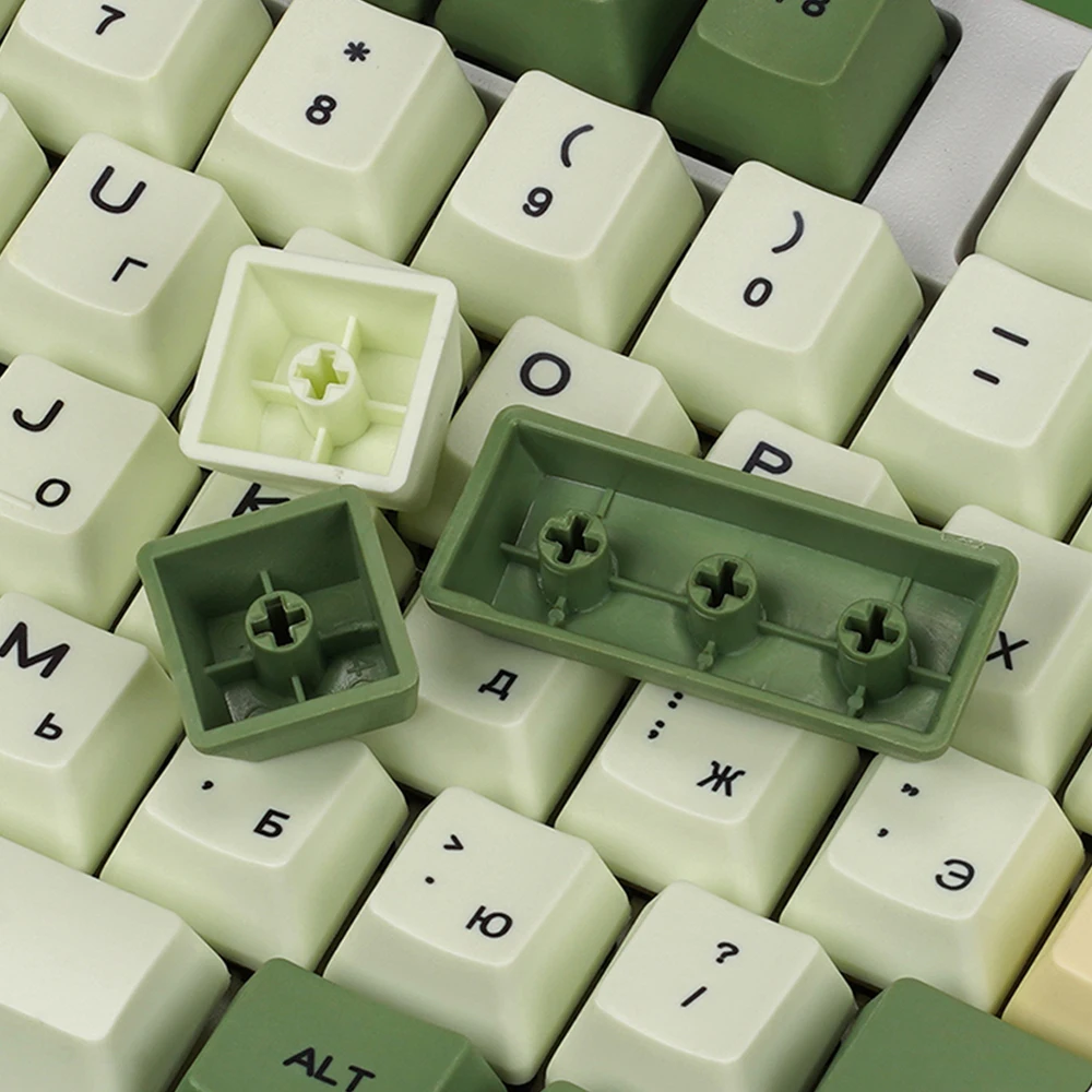 Колпачки для клавиш Cherry Mx Gateron 87 104 108 OEM русские корейские колпачки PBT - купить по