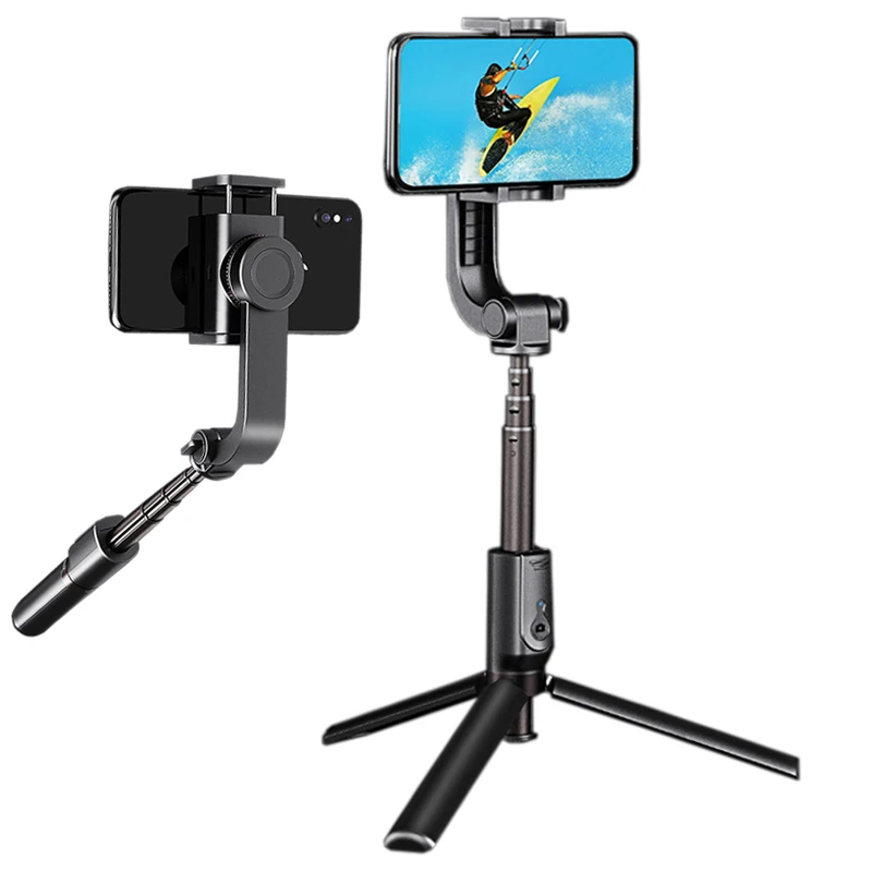 

NEW live Tripod Selfie Stick liv tripod Handheld Stabilizer Steadicam 3 in 1 Gimbal for iPhone X 11 Huawei Android Smart Phone