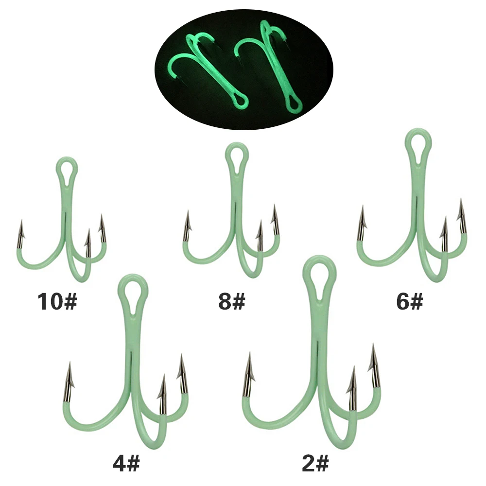 20 шт/50 шт тройные Крючки острый колючий крючок рыболовные Тройные снасти Рыба 2 #/4