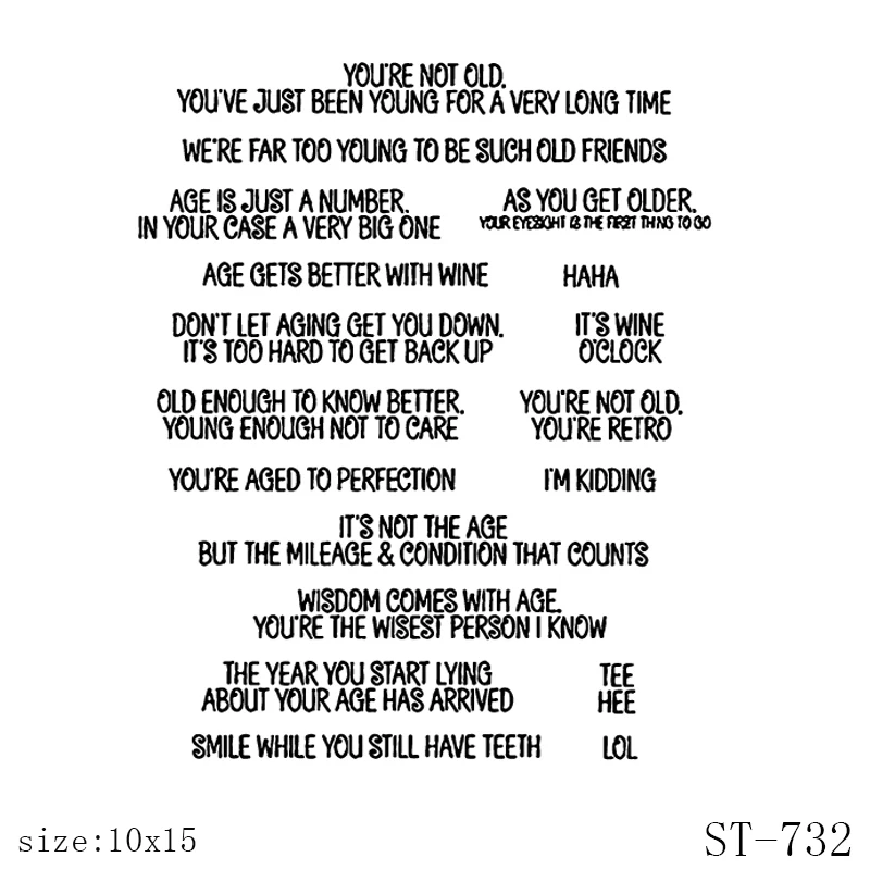 Набор штампов для скрапбукинга/фотоальбома набор рукоделия 10x15 см|Вырубные