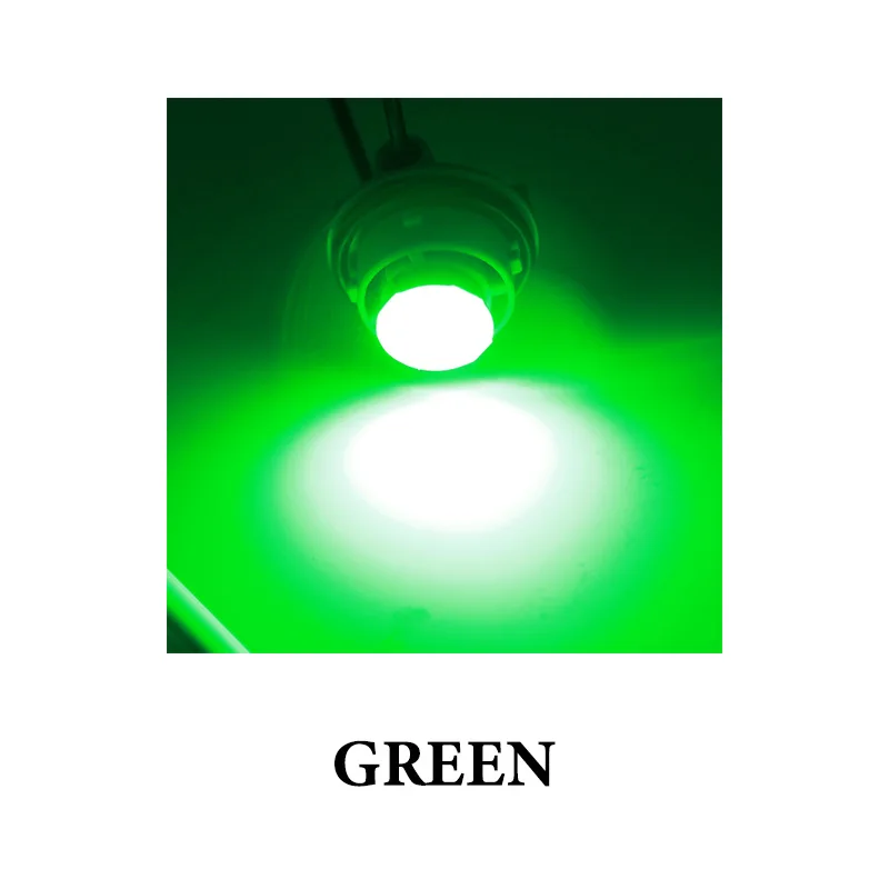 Green 10 шт., Автомобильные светодиодные лампы 1156 ba15s p21w 1157 BAY15D COB 12SMD DC12v, лампа для прицепа, грузовика, автомобиля, стильный светильник для парковки, автомобильная светодиодная лампа - Испускаемый цвет: Green