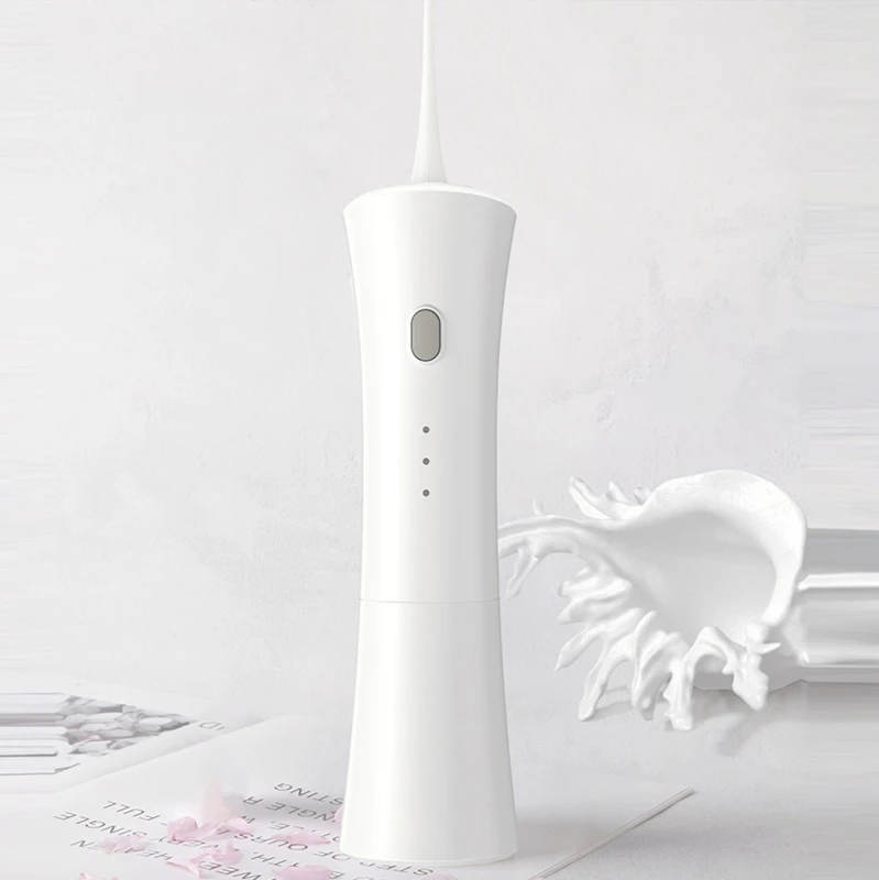 

Portable Flusher Household Water Dental Floss High-Frequency Pulse Intelligent Timing Full Body Waterproof 3 Cleaning Modes