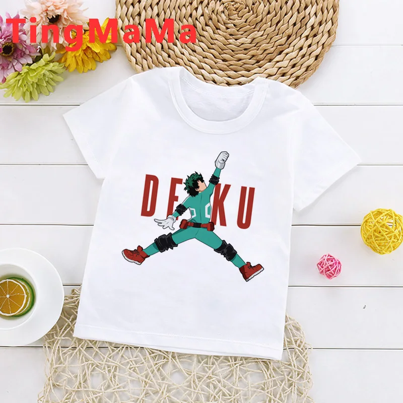 

My Hero Academia Boku No Hero Academia top t-shirt tshirt children for teenagers summer graphic fashion lovely tees