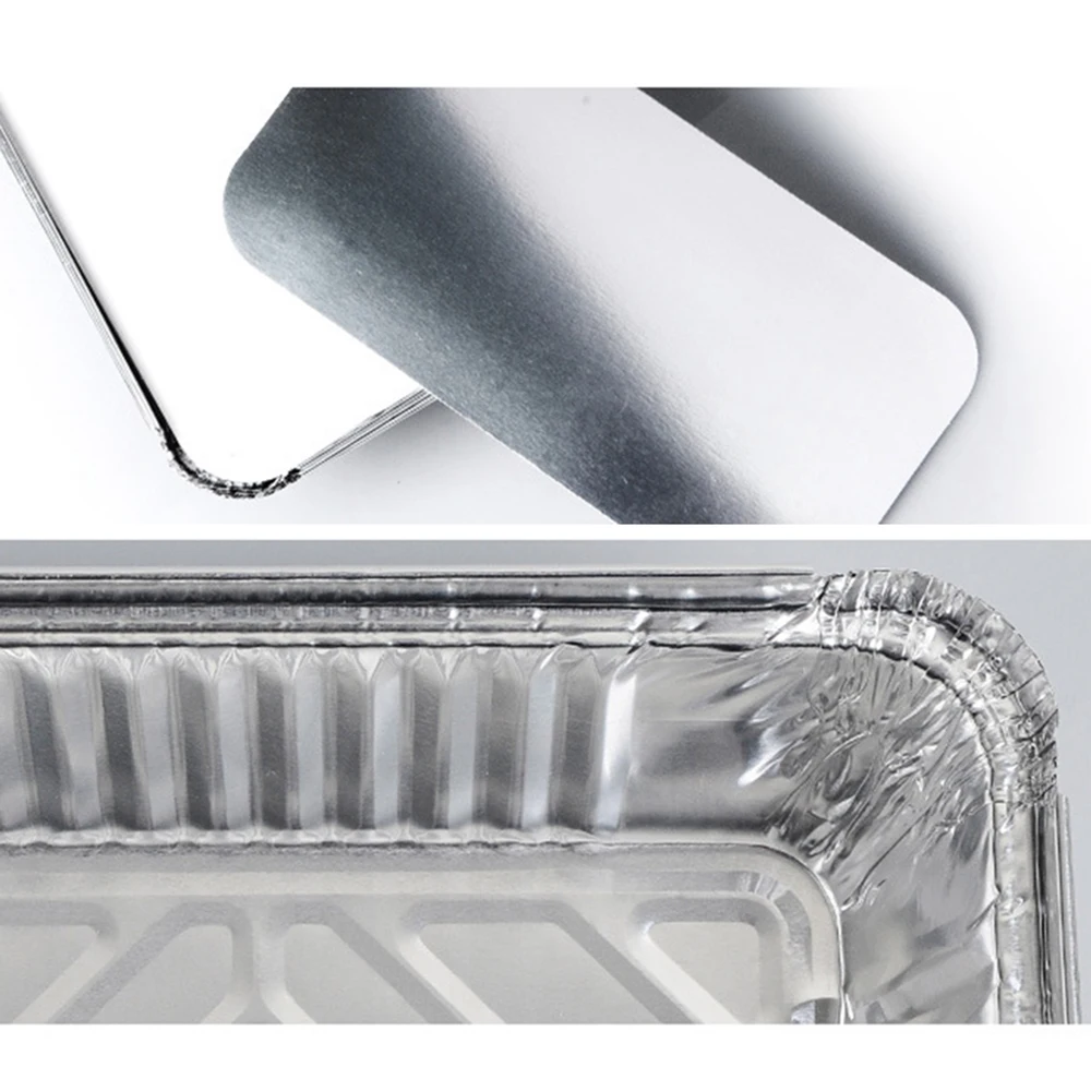 20PCS Aluminum Foil Loaf Pan Disposable Oblong Baking Bread Tins 630ml Capacity For Quiche Lasagna And Side Dishes |
