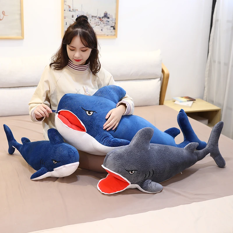 Новинка игрушка Акула животные плюшевые игрушки детские рождественские подарки