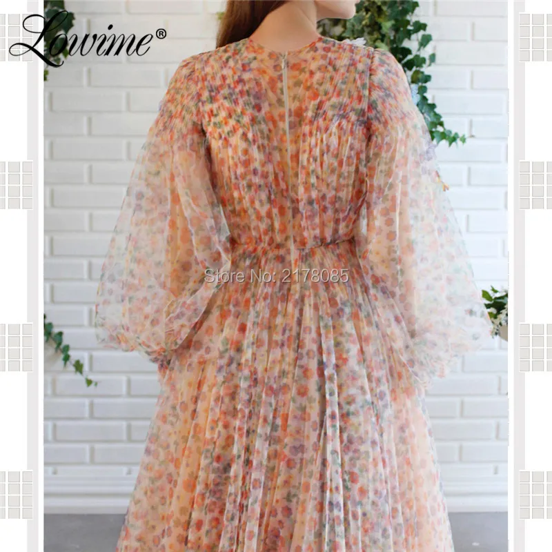 Amazing 2020 Summer Beach Party Dress V Neck Long Prom Dresses Sleeves Pageant Formal Arabic Dubai Evening Gown | Свадьбы и