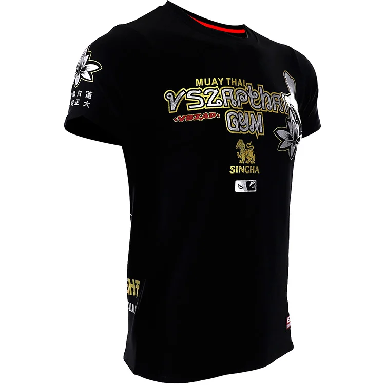 Спортивная майка VSZAP MMA Муай Тай одежда для фитнеса эластичные трико борьба |