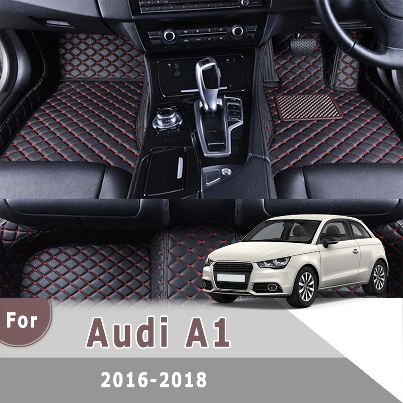 

Ковры RHD для Audi A1 2018 2017 2016, автомобильные коврики, аксессуары, интерьерные автозапчасти, крышка, водонепроницаемое украшение