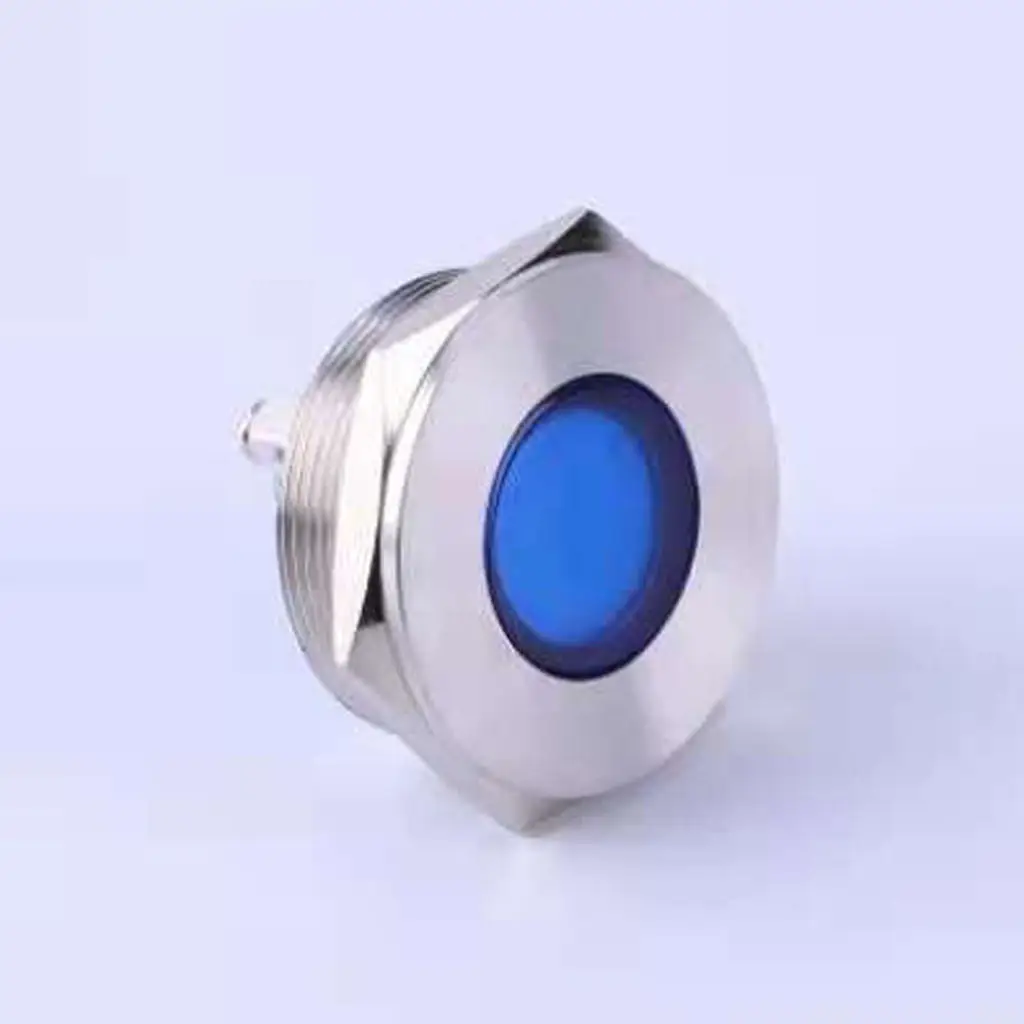 

Светодиодный индикатор 28 мм Металлическая резьба 12 В постоянного тока панель управления сигналом IP67