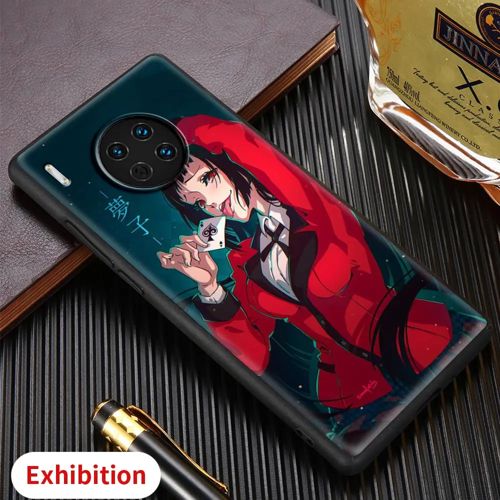 

Kakegurui Jabami Yumeko Shockproof Phone Case for Huawei Mate 10 20 30E Lite Pro 5G Mate 40 Pro Plus Rs Shell Silicone Fundas