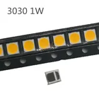 50-200 шт. подсветильник ка для телевизора 3030 SMD СВЕТОДИОДНЫЙ ные диоды, подсветка телевизора, 1 Вт, 3 в, холодный белый светодиод, ЖК-подсветильник ка, ремонт подсветки телевизора