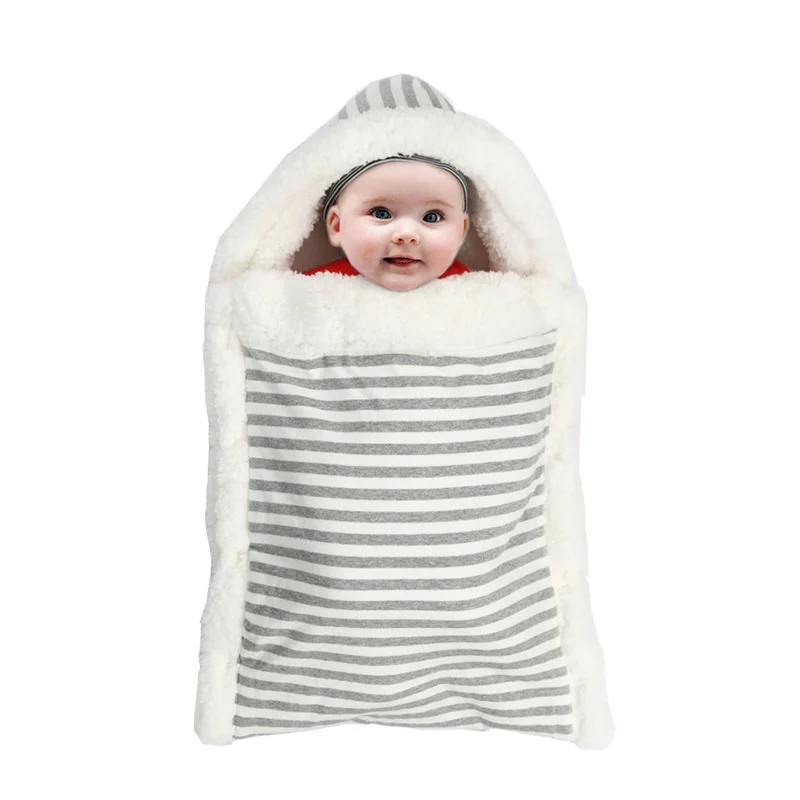 

Baby Blanket Swaddle Bebe Envelope Sleeping Bag For Newborns Baby Bedding Blankets Sleepsack Stroller Warm Wrap Winter