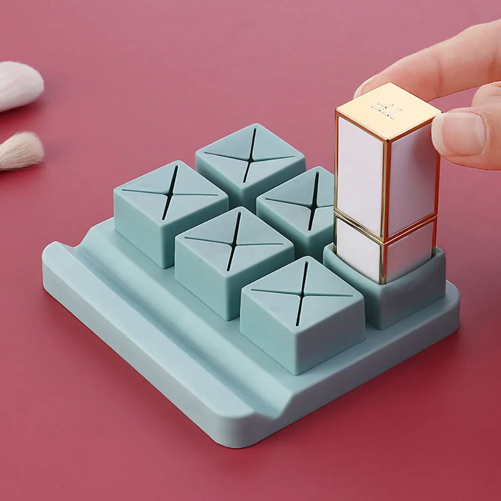 6 Сетка силиконовый макияж держатель для хранения макияжа органайзер хранилище