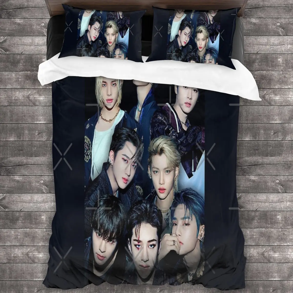 

Stray Kids Ot8 Skz Kpop Linens Bedspread Bedding Set Duvet Cover For Home Bed Duvet 135 2 Seater Bedspread