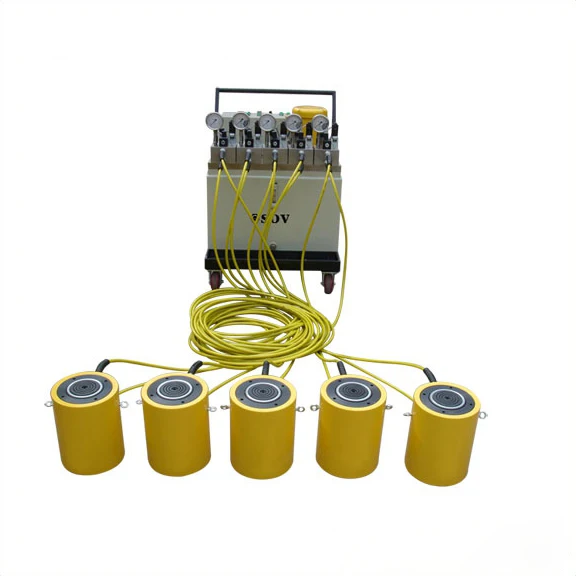 

SOV Factory Price 50 Ton Double Acting Large Tonnage Hydraulic Jack CLRG-504