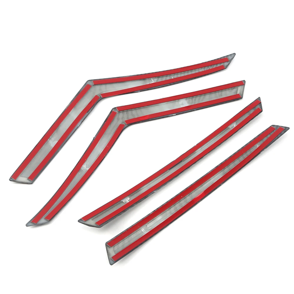 

CarManGo Car Accessories Front Rear Lamp Head Light Trim Chrome Cover Frame Sticker Decoration for Toyota Camry XV70 2017-2020