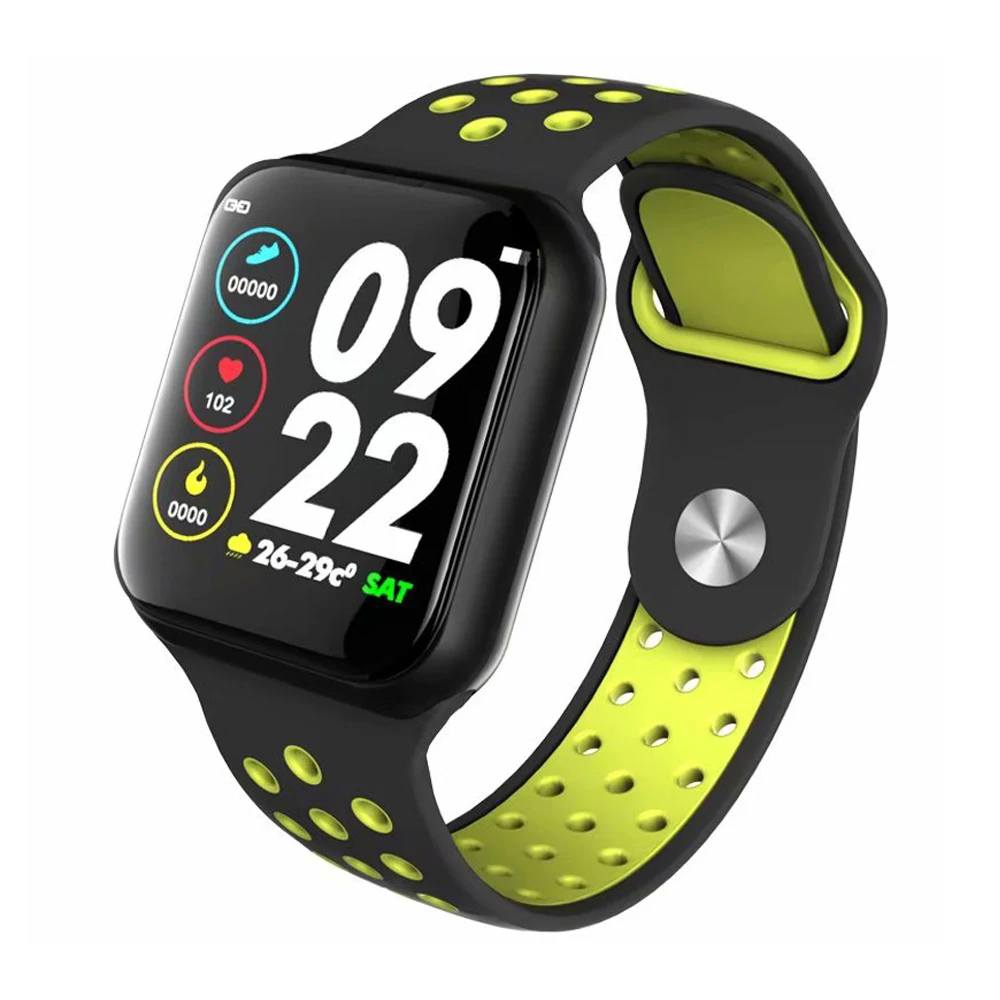 Smart Watch Men Women Heart Rate Blood Pressure Monitor Fitness Tracker IP67 Waterproof Sport Smartwatch Clock PK S226 IWO 10 9
