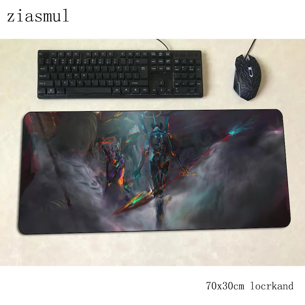 Evangelion Коврик для мыши геймер Профессиональный 70x30 см игровой коврик для мыши pc notbook Настольный коврик padmouse игры Инди поп геймер коврики геймпад