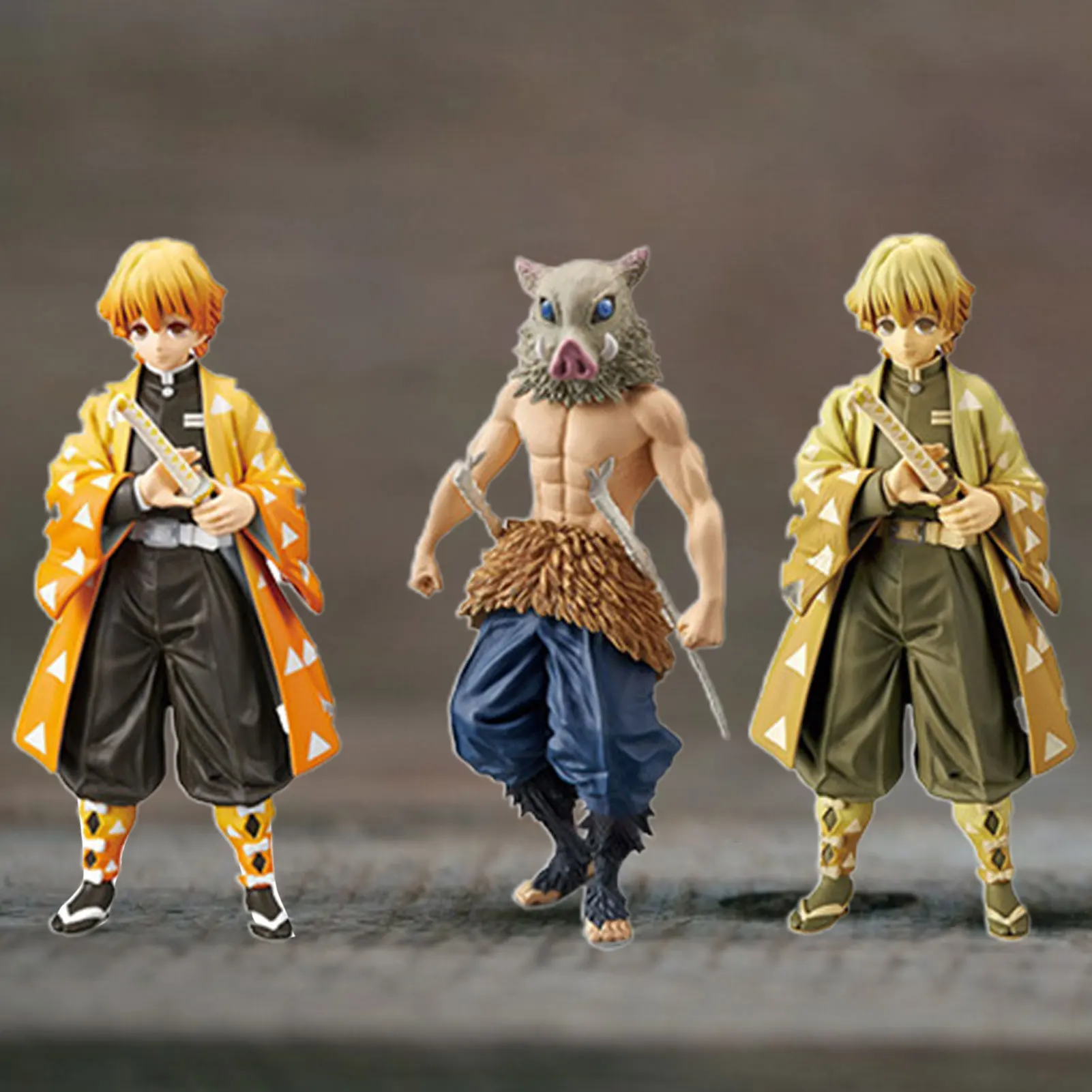 

Demon Slayer Kimetsu No Yaiba Figure Tanjiro Kamado Ninja Figurine Toy Durable Cute Cool Anime Character Model Action Toys