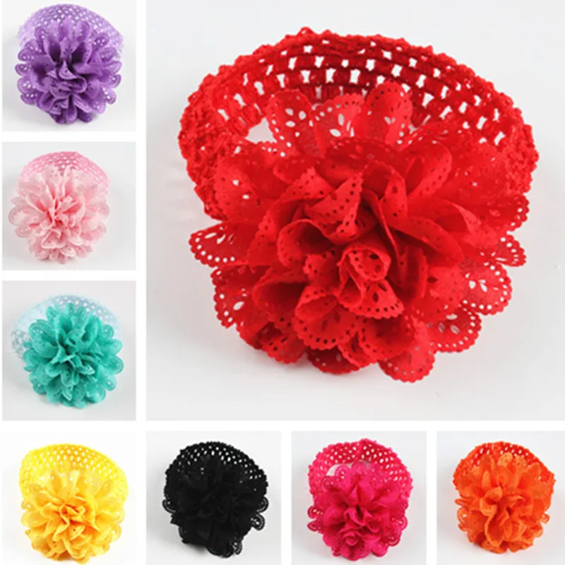 Headbands baby girls hair accessories Flower Hollow Out Headband Dress Up Head band for Accessory Hair Band headband flower | Детская