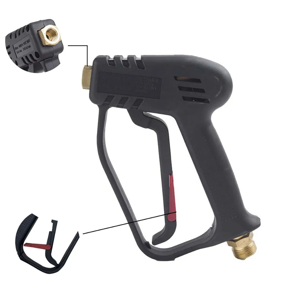 Car High Pressure Washer Gun 5 Colors Nozzle Kit with M22 Quick Connecter for Karcher Nilfisk Bosch Black&ampDecker | Автомобили и