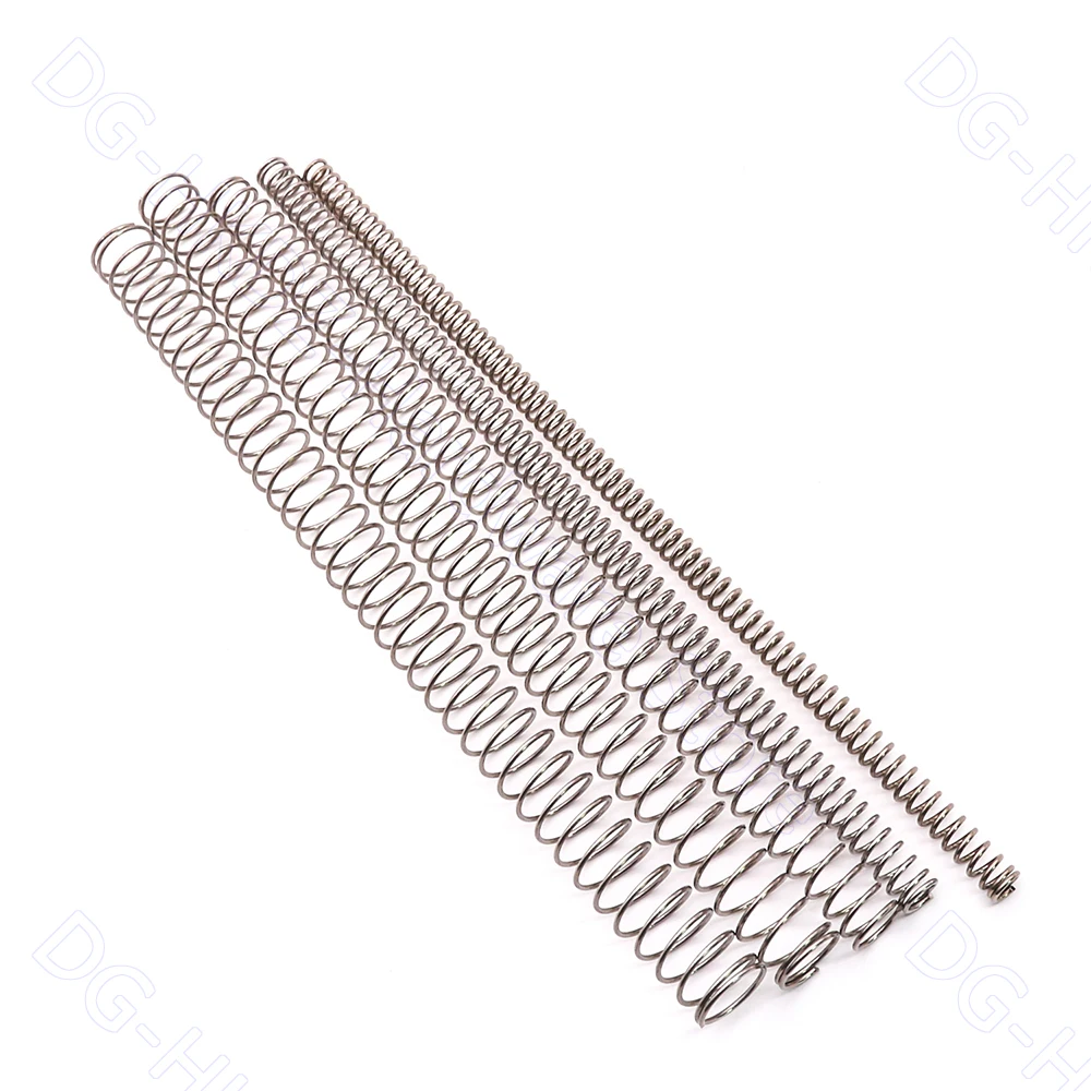 5pcs 305mm Compression Spring 304 Stainless Steel Pressure Wire Dia 0.3 0.4 0.5 0.6 0.7mm Outer 3 4 4.5 5 5.5 6-10mm | Обустройство