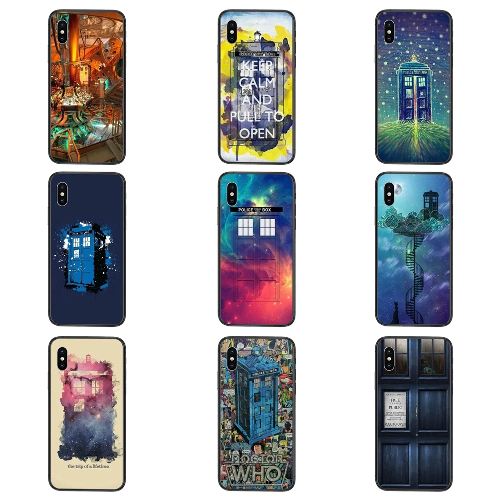 Классическая черная задняя трендовая Водонепроницаемая коробка Doctor Who для Samsung