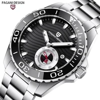 pagani design men watch 100m waterproof mechanical watch ceramic bezel luxury sapphire crystal automatic wristwatch reloj hombre