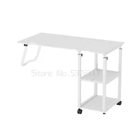 foldable lifting bedside computer bedside table simple household student bed desk