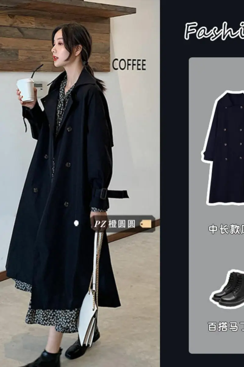 Длинное пальто для женщин черный Цвет Новый 2021 зима женский Макси куртки |